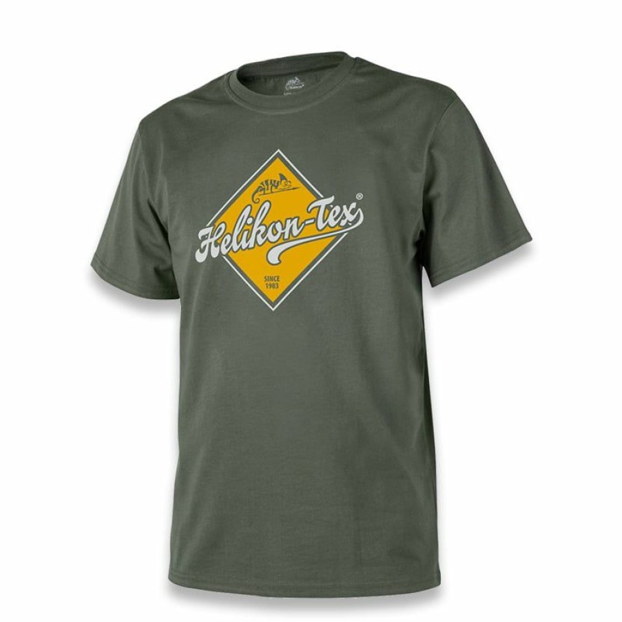 Apparel Helikon-Tex | Helikon-Tex Road Sign T-Shirt, Olive Drab Ts-Hrs-Co-02 Fire Sale