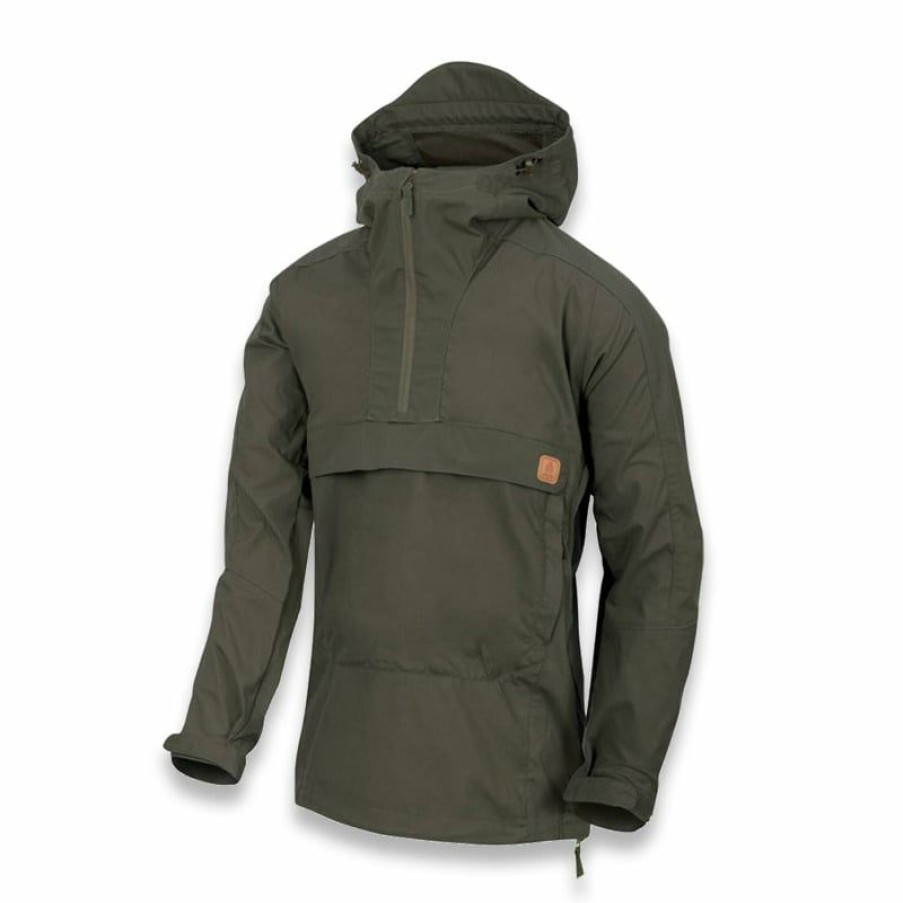 Apparel Helikon-Tex | Helikon-Tex Woodsman Anorak Jacket, Taiga Green Ku-Wdn-Dc-09 High Quality