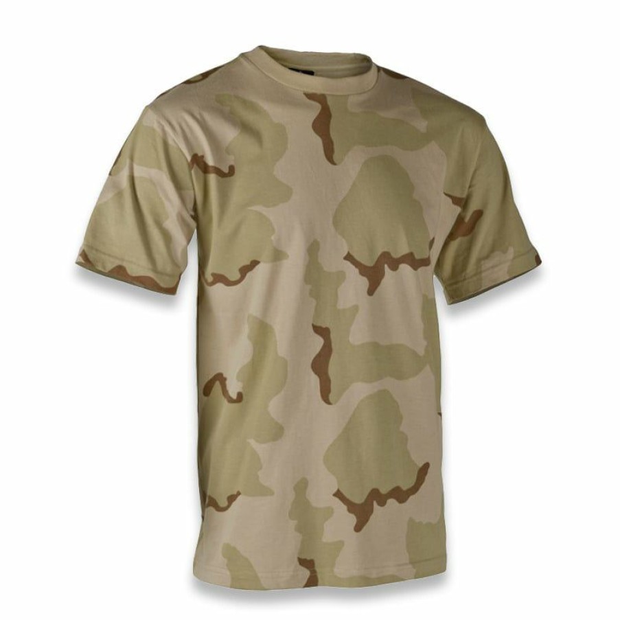 Apparel Helikon-Tex | Helikon-Tex Basic Cotton T-Shirt, Us Desert Ts-Tsh-Co-05 Exclusive Design