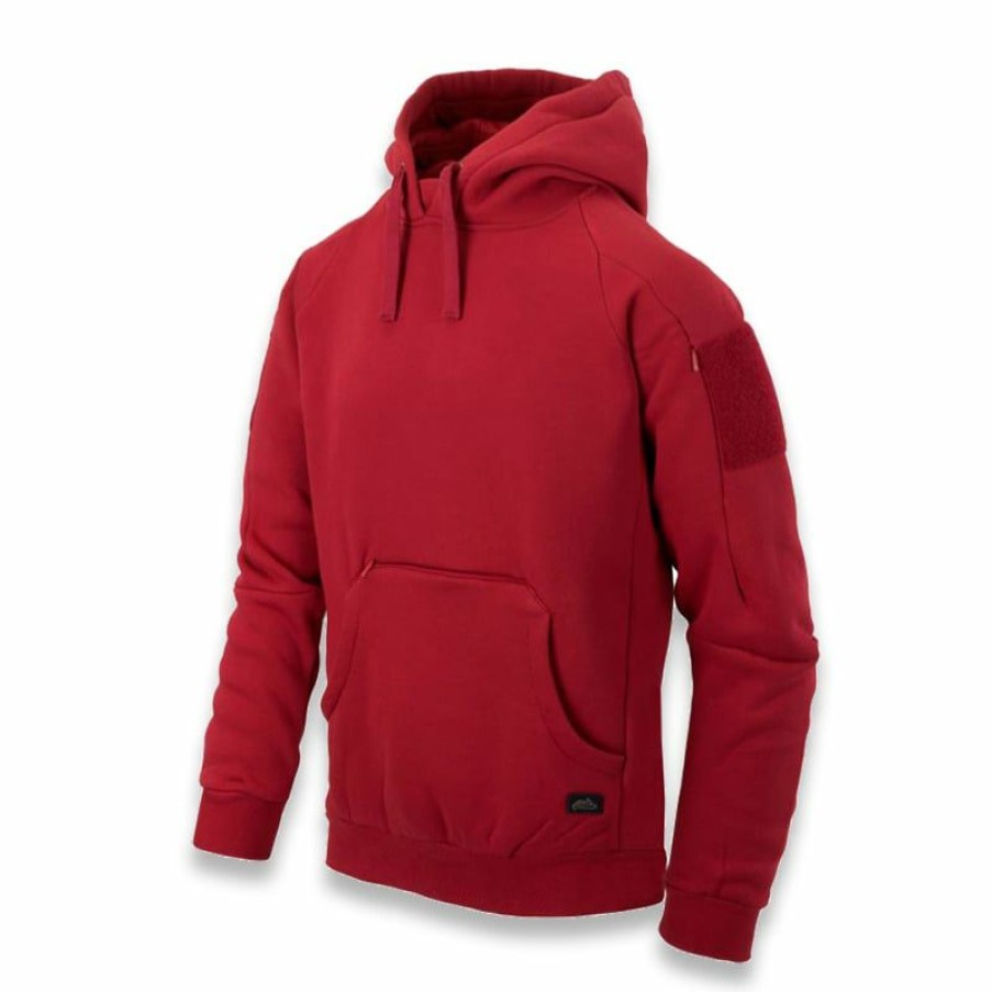 Apparel Helikon-Tex | Helikon-Tex Urban Tactical Hoodie Lite Kangaroo, Red Bl-Ulk-Cb-25 Hot Selling