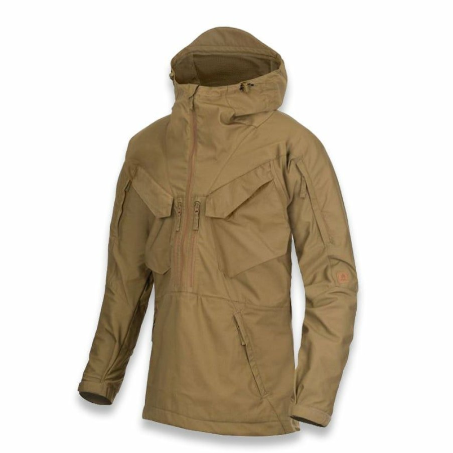 Apparel Helikon-Tex | Helikon-Tex Pilgrim Anorak Jacket, Coyote Ku-Pgm-Dc-11 Exclusive Design