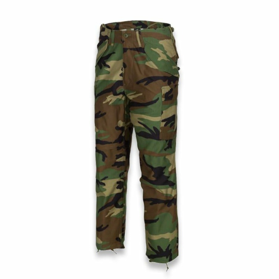 Apparel Helikon-Tex | Helikon-Tex M65 Long Pants, Us Woodland Sp-M65-Ny-03Long Exclusive Design