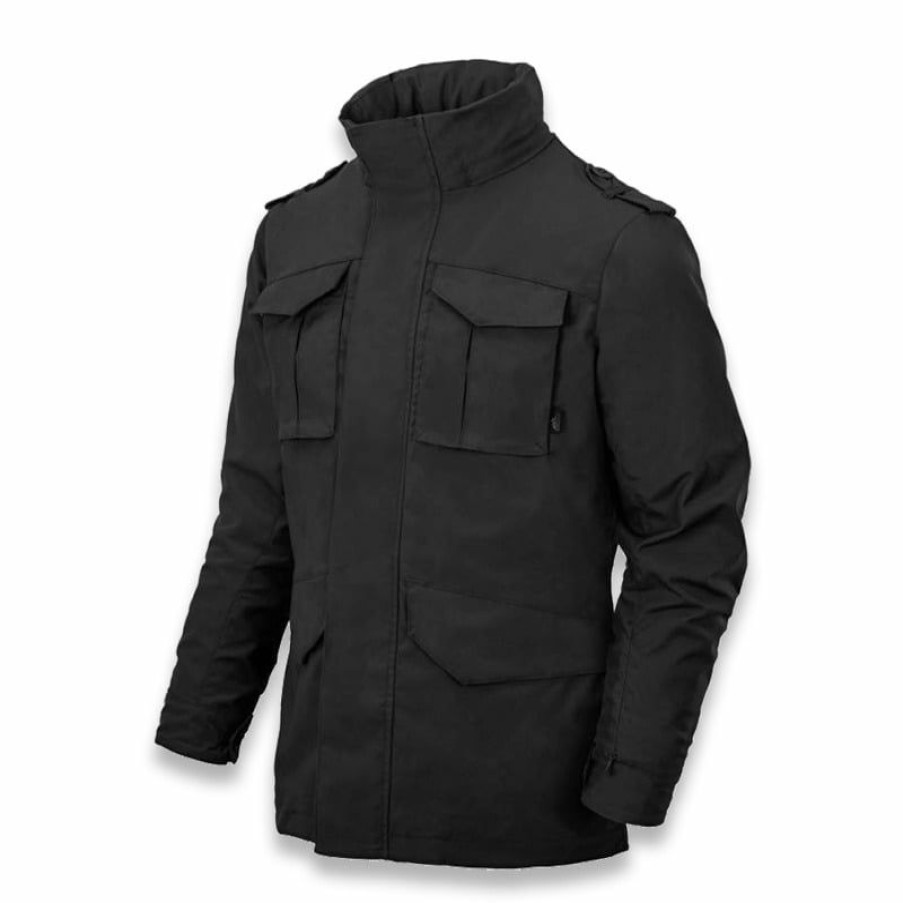 Apparel Helikon-Tex | Helikon-Tex Covert M-65 Jacket, Black Ku-C65-Dc-01 Top Selling