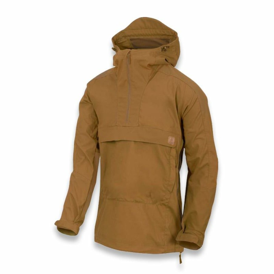 Apparel Helikon-Tex | Helikon-Tex Woodsman Anorak Jacket, Coyote Ku-Wdn-Dc-11 Hot Sale