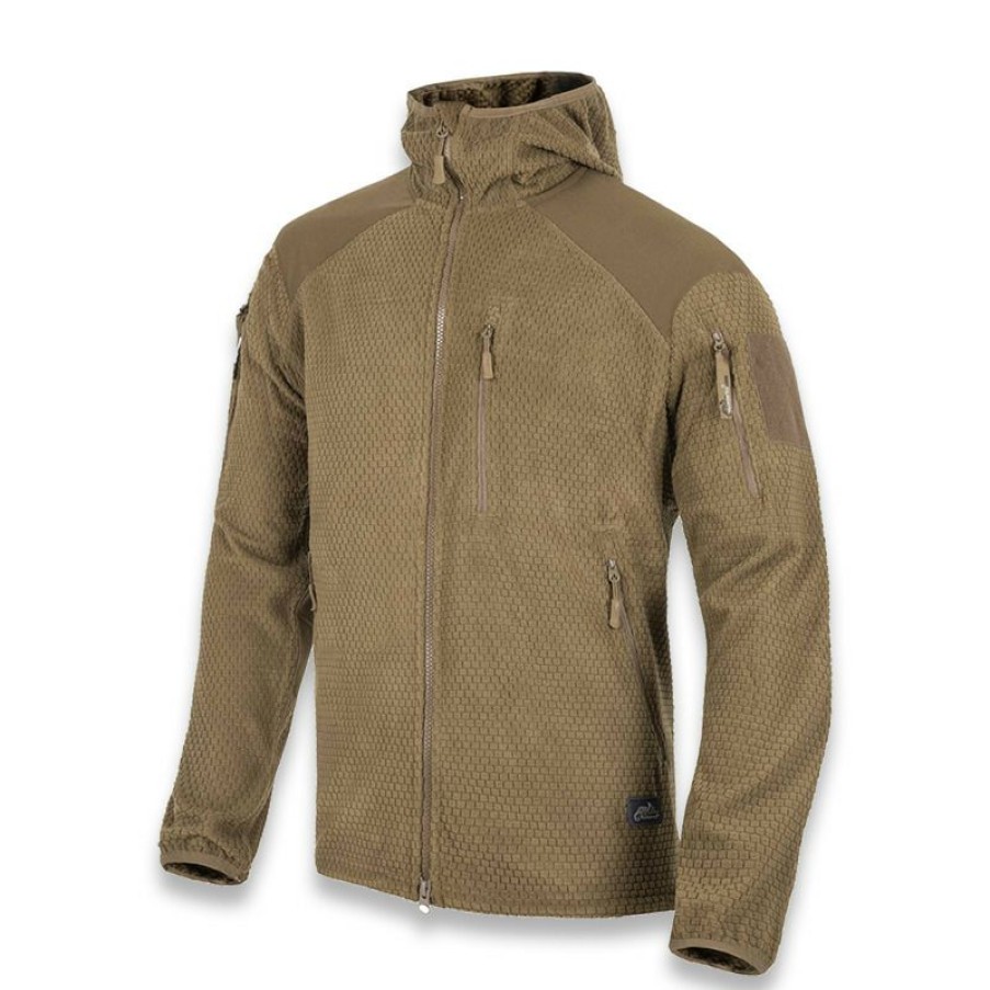 Apparel Helikon-Tex | Helikon-Tex Alpha Hoodie Jacket, Coyote Bl-Alh-Fg-11 New Threads