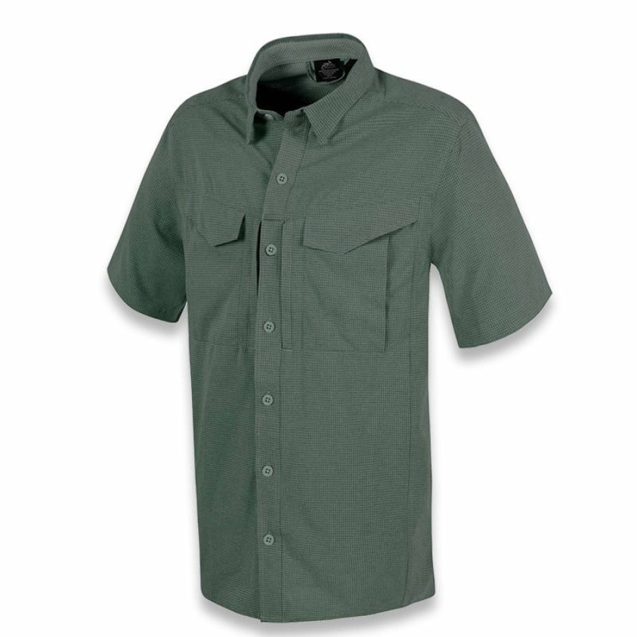 Apparel Helikon-Tex | Helikon-Tex Defender Mk2 Ultralight Shirt S/S, Sage Ko-Dus-Ap-87 New Threads