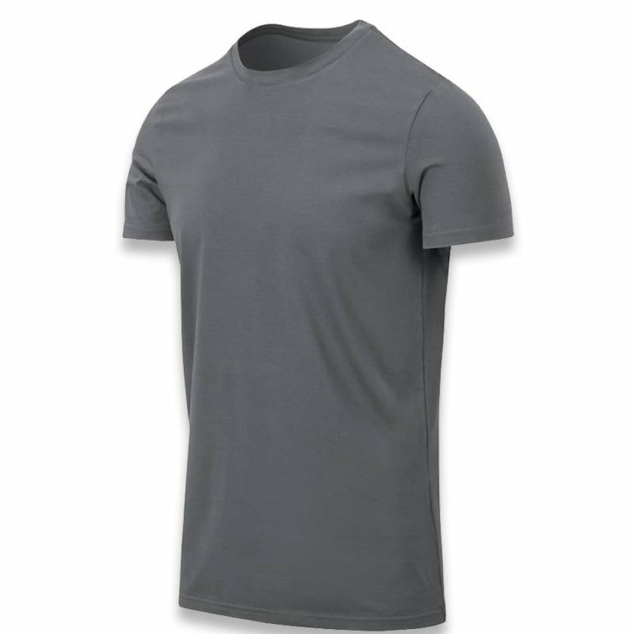 Apparel Helikon-Tex | Helikon-Tex Slim T-Shirt, Shadow Grey Ts-Tss-Cc-35 Outlet Sale