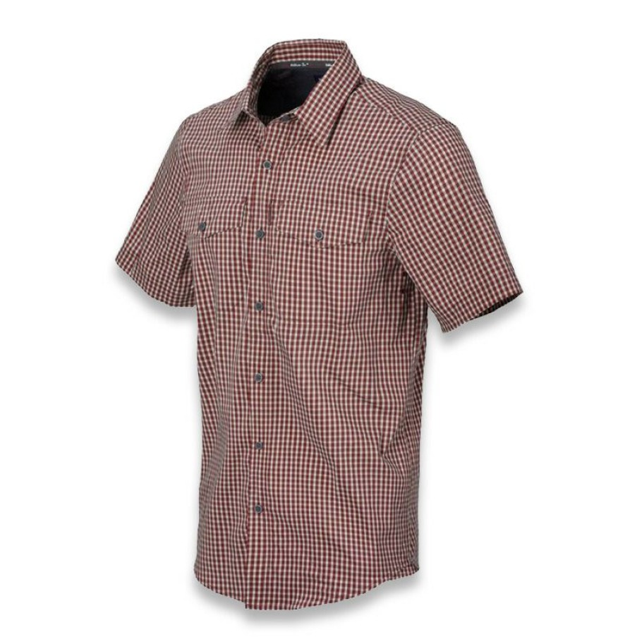 Apparel Helikon-Tex | Helikon-Tex Covert Concealed Carry S/S Shirt, Dirt Red Ko-Ccs-Cb-C5 Fire Sale