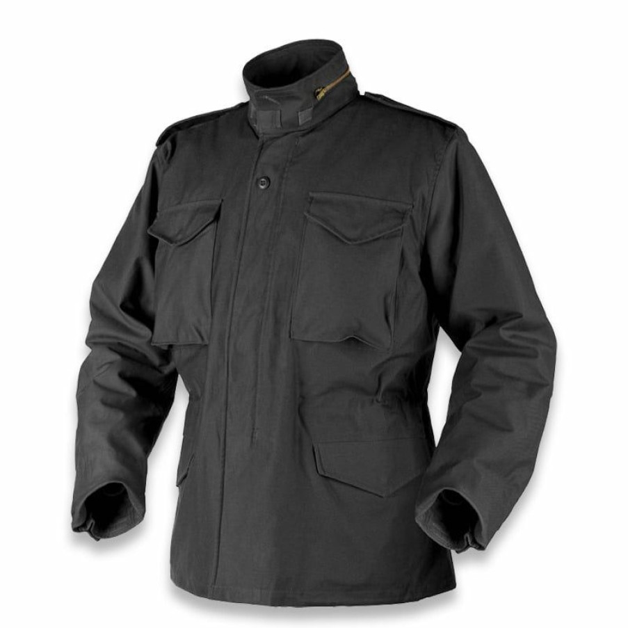 Apparel Helikon-Tex | Helikon-Tex M65 Jacket, Black Ku-M65-Ny-01 Discount