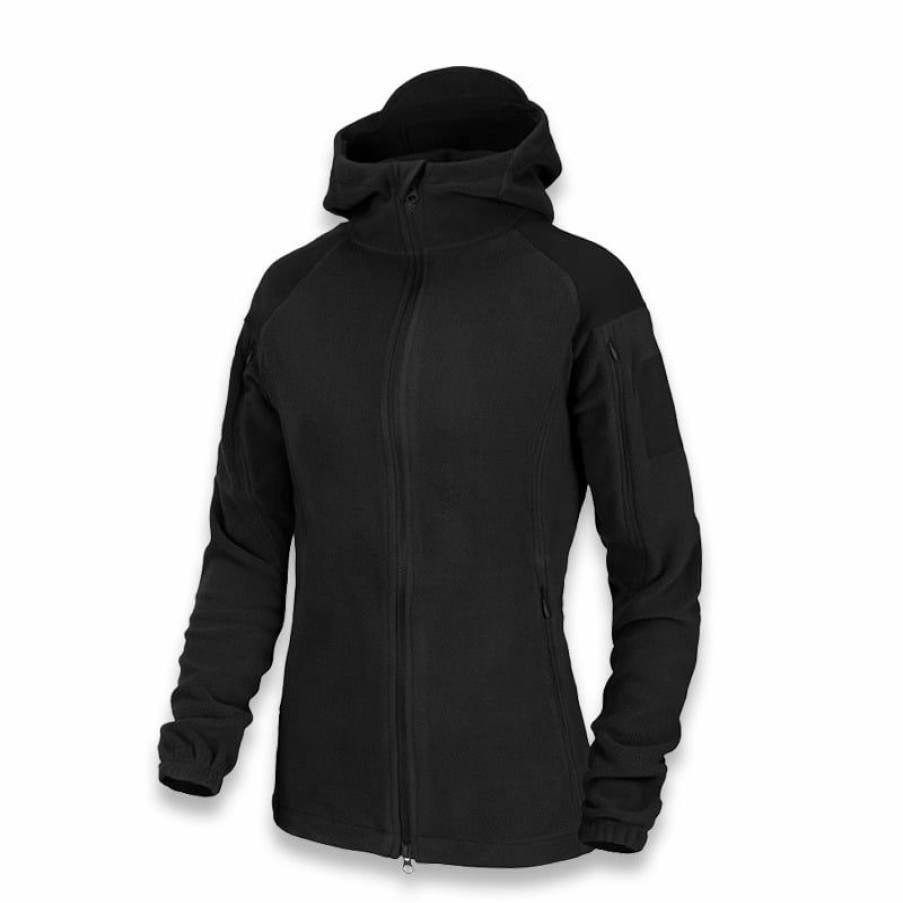 Apparel Helikon-Tex | Helikon-Tex Womens Cumulus Heavy Fleece Jacket, Black Bl-Cbw-Hf-01 High Quality