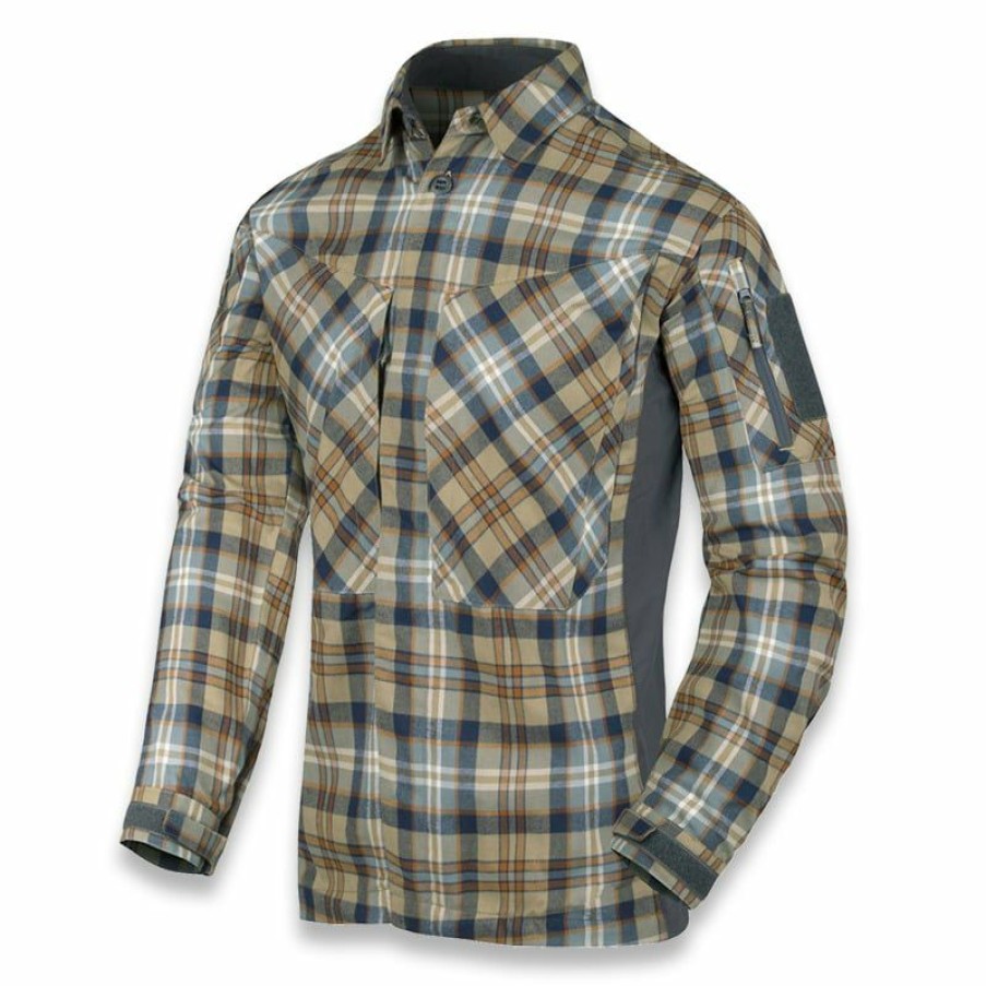 Apparel Helikon-Tex | Helikon-Tex Mbdu Flannel Shirt, Ginger Plaid Ko-Mbd-Po-P2 Sale