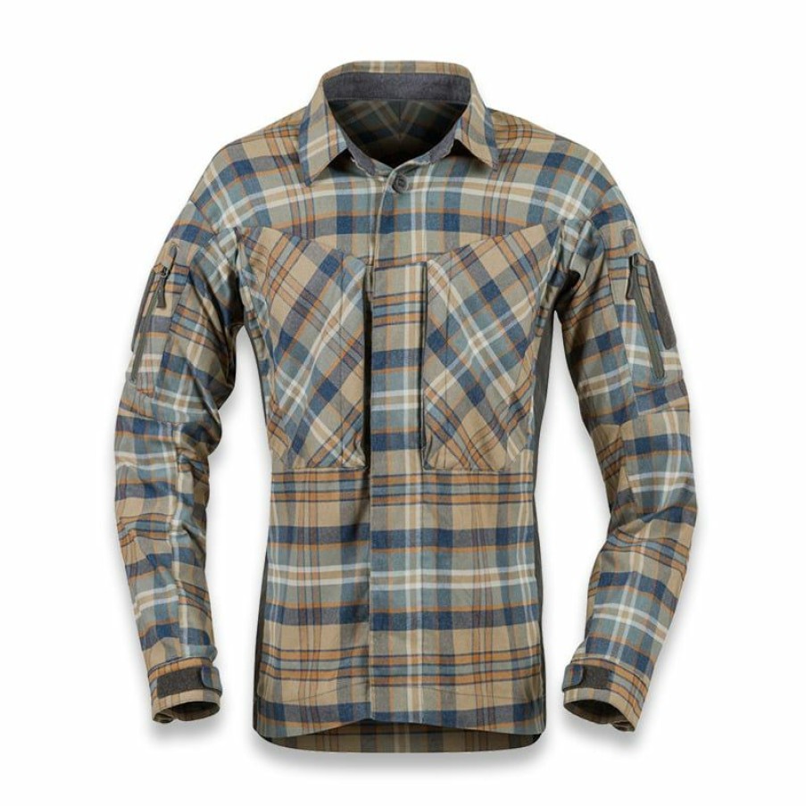 Apparel Helikon-Tex | Helikon-Tex Mbdu Flannel Shirt, Ginger Plaid Ko-Mbd-Po-P2 Sale