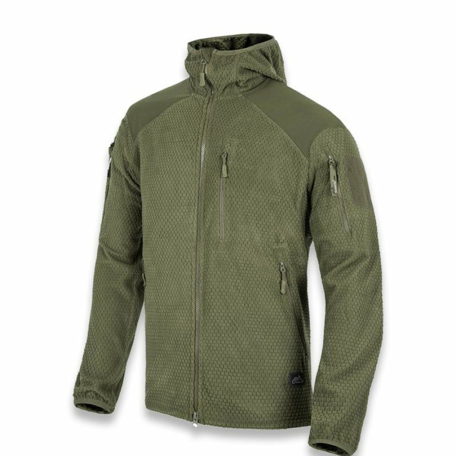 Apparel Helikon-Tex | Helikon-Tex Alpha Hoodie Jacket, Olive Drab Bl-Alh-Fg-02 Lower Prices