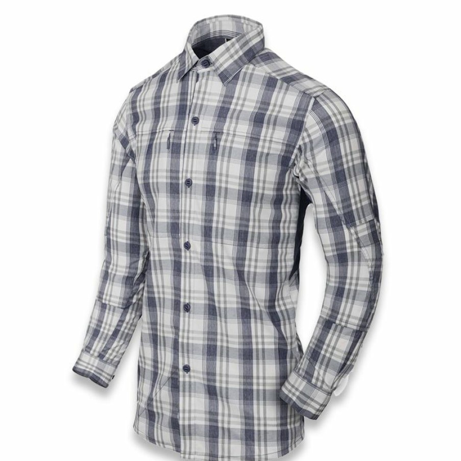 Apparel Helikon-Tex | Helikon-Tex Trip Shirt, Indico Plaid I-Nb-P8 Outlet Sale