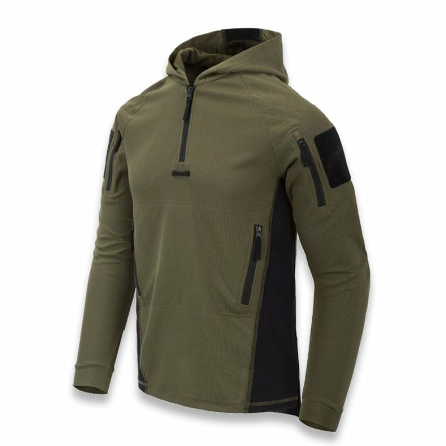 Apparel Helikon-Tex | Helikon-Tex Range Hoodie, Olive/Black Bl-Brh-Tc-0201A Hot Sale