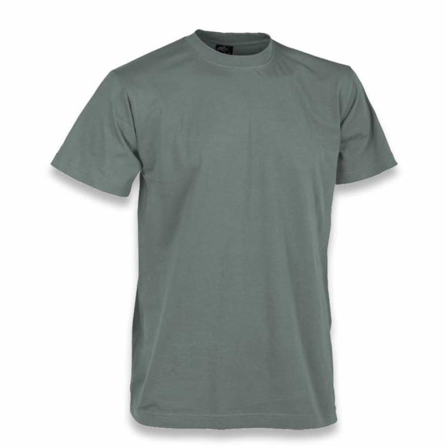 Apparel Helikon-Tex | Helikon-Tex Basic Cotton T-Shirt, Foliage Green Ts-Tsh-Co-21 Fire Sale