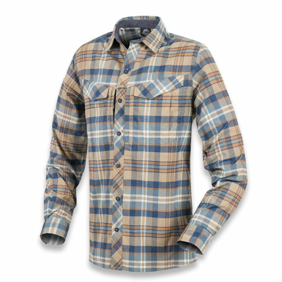 Apparel Helikon-Tex | Helikon-Tex Defender Mk2 Pilgrim Shirt, Ginger Plaid Ko-Dpg-Sr-P2401 Sale